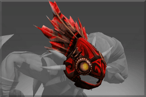 Inscribed Hood of the Scarlet Raven